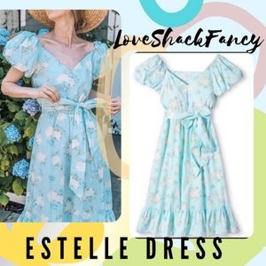 LoveShackFancy Target Estelle Puff Sleeve Dress